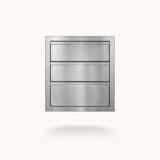 American Made Grills 18-inch deluxe 3-drawer