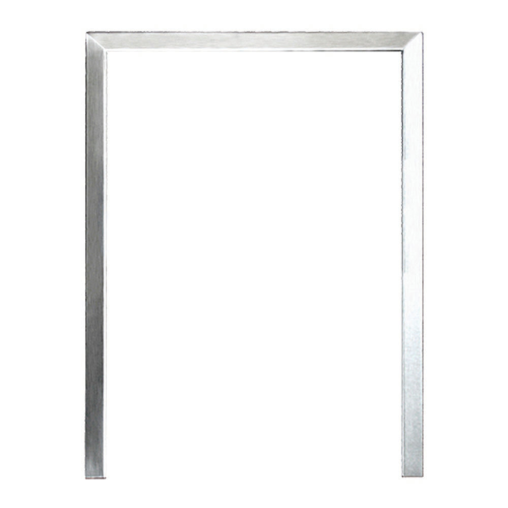 TrueFlame stainless trim kit for 15-inch outdoor refrigerators and ice makers AMD-RTK-15-A