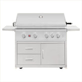 Summerset TRL Pro 40" Freestanding Grill on Deluxe Cart - TRLPRO40 + CARTTRL40-DC
