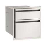 American Outdoor Grills 15 Inch Outdoor Kitchen Double Drawer