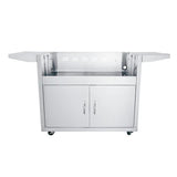 RCS 40" Premier Freestanding Grill Cart with portable cart features enabling easy mobility and storage for all your outdoor cooking needs.