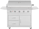 Summerset Sizzler 40" Freestanding Grill - SZR40 + CART-SZR40-DC