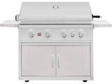 Summerset TRL Pro 40" Freestanding Grill on Deluxe Cart - TRLPRO40 + CARTTRL40-DC