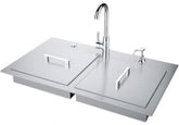 Sunstone 37” ADA Compliant Double Built-In Sink - ADASK37