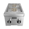 Coyote 12" Built-In Double Side Burner NG or LP - C3DBLP/C3DBNG
