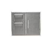 Coyote 31" Access Door & Double Storage Drawers Combo - C3-CD2DC31