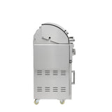 Coyote C-Series 30" LP Grill on Cart with Side Burner - C3C30LP-FS