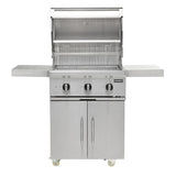 Coyote C-Series 30" LP Grill on Cart with Side Burner - C3C30LP-FS