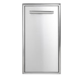 Coyote 18" Built-In Front-to-Back Trash & Recycle Combo - C3-FBTRC