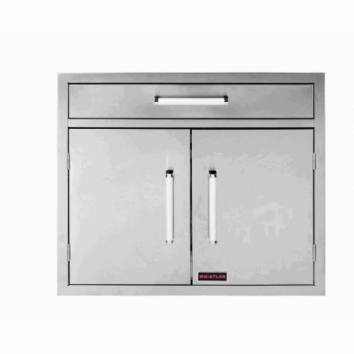 Functional layout of Bonfire Double Door and Single Drawer Combo 30" x 26" illustrating practical storage options for utensils and outdoor gear.