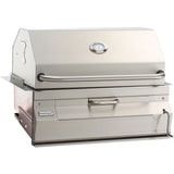Fire Magic Legacy 30" Built-In Stainless Steel Smoker Charcoal Grill showcasing its premium design and features.