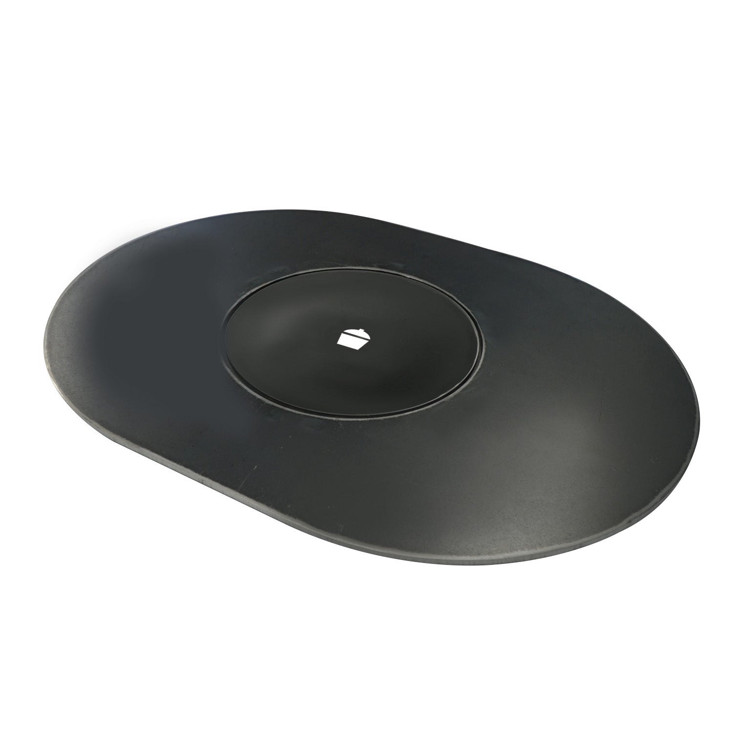 Primo stainless steel griddle for Oval Large ceramic charcoal grill, flat-top cooking surface