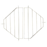 Primo 2-piece heat deflector and drip pan rack for Oval X-Large ceramic charcoal grill