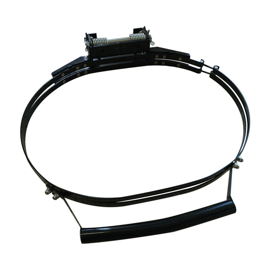 Primo post-2015 hinge and handle kit for Primo Round ceramic grill, with hinge bands and handle