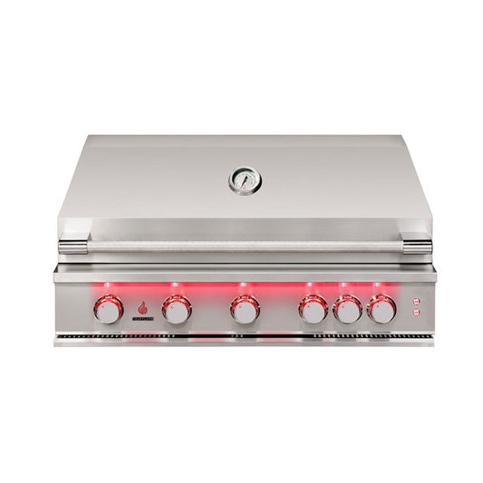 TrueFlame Grill 40” 5 Burner Grill showcasing sleek design and premium features by True Flame.