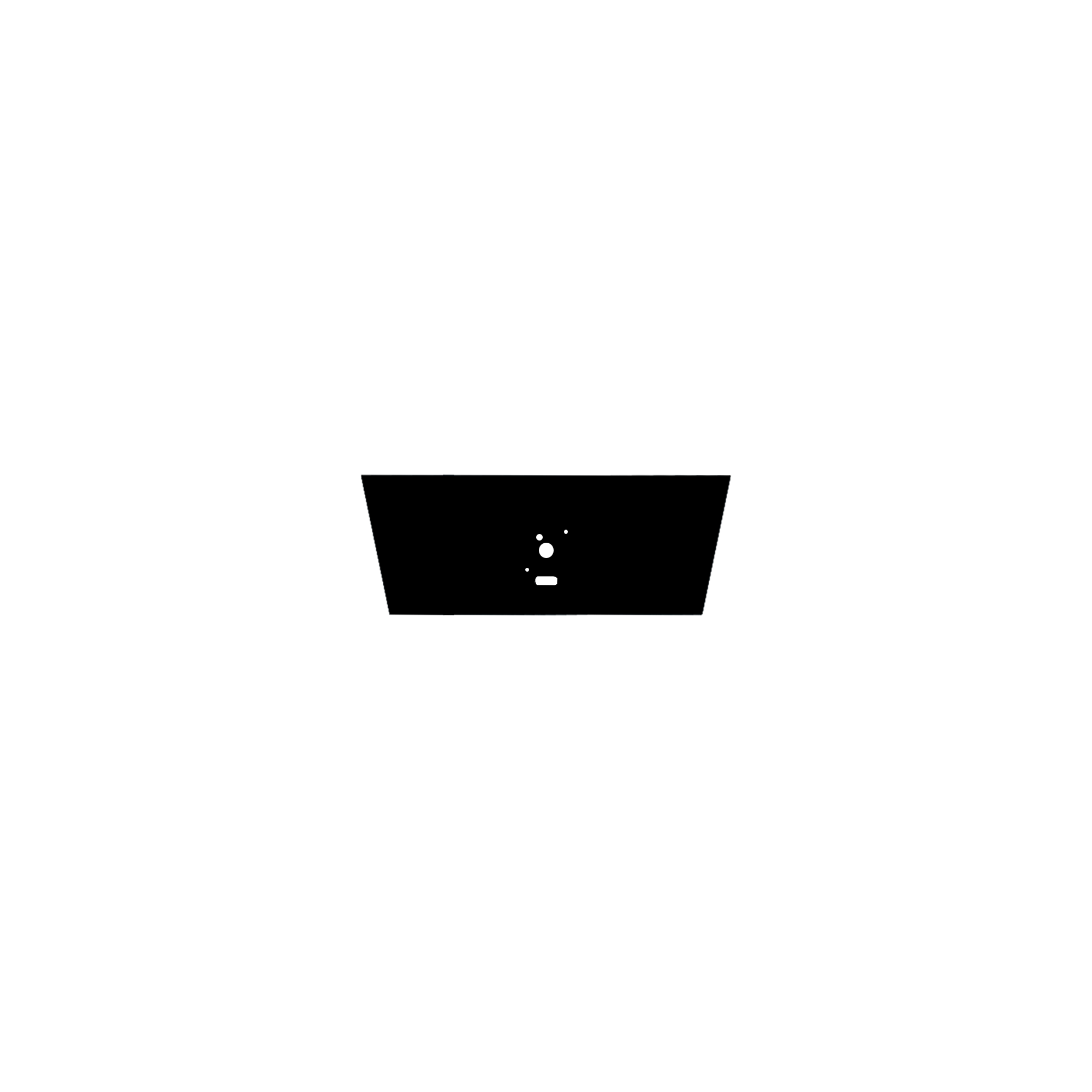 Le Griddle OML40BLKPNL matte black front panel for the Pro Series 40 griddle