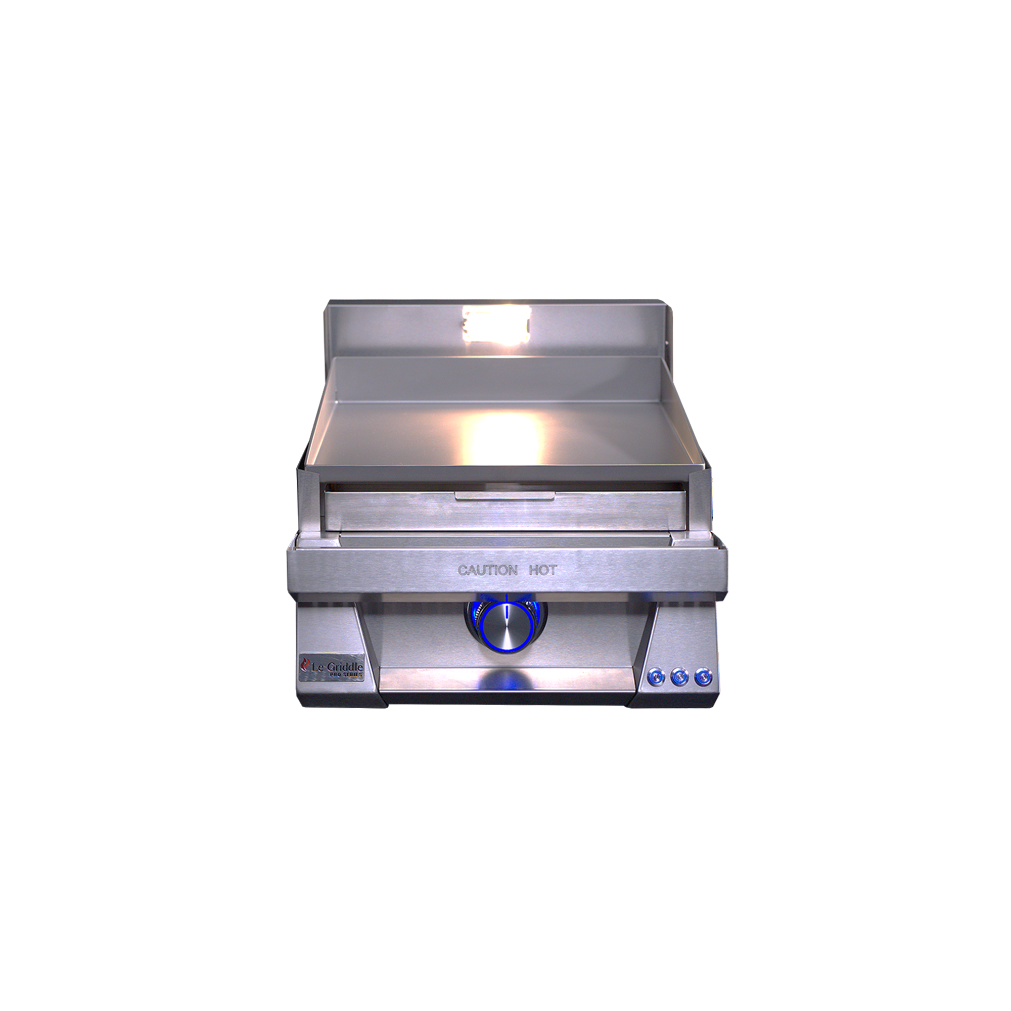 Le Griddle Pro Series 40 OML40P3 built-in gas griddle, Texas Sea Glass matte finish