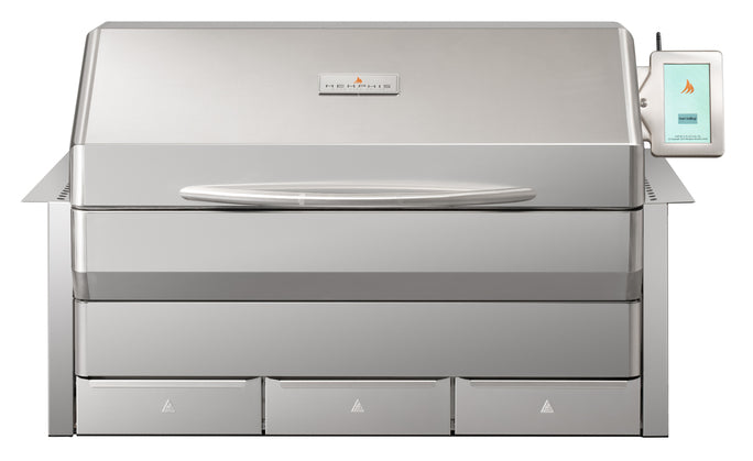 Memphis Elite 39" Built-In Pellet Grill ITC3 showcasing its sleek design and stainless steel construction