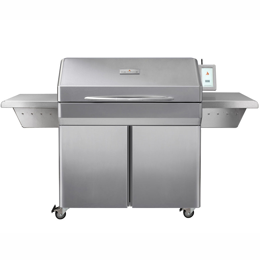 Memphis Elite 39" Cart ITC3 Pellet Grill showcasing its sleek design and advanced grilling features.