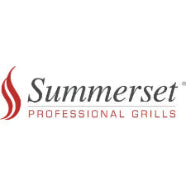 The Summerset Professional Grills logo, with Summerset in red script beside a red flame icon above the words PROFESSIONAL GRILLS on a white background
