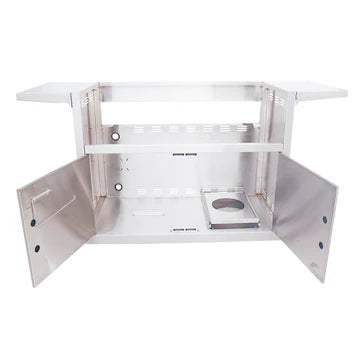 38" Cutlass Pro Freestanding Grill by RCS showcasing its premium stainless steel design and powerful burners.