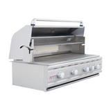 RCS 42" Cutlass Pro Built-In Grill showcasing its premium 304 stainless steel construction and sleek design.