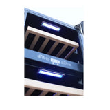 RCS Wine Cooler Refrigerator W/ 15" Glass Window - 3.2 Cu. Ft. - UL Rated
