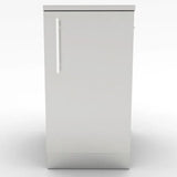 Sunstone 18" Left or Right Swing Door Cabinet with Shelf showcasing its sleek design and spacious interior.