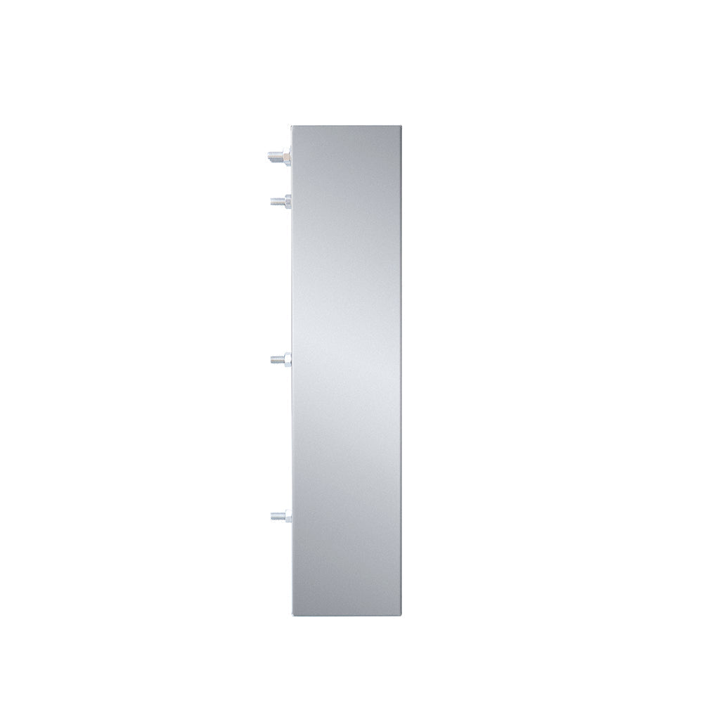 TrueFlame 4-inch spacer bracket side view for 42-inch outdoor vent hood TF-VH42-3-SP4