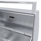 Sunstone 40” Pellet Grill demonstrating its spacious cooking area ideal for grilling, smoking, and roasting.