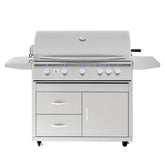 Summerset Sizzler PRO 40" Freestanding Grill Cart - SZRPRO40+CartSZR40-DC