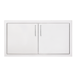 32" Double Access Door with Hidden Hinge
