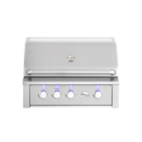 American Made Grills Alturi 36-inch built-in gas grill — with the hood closed