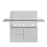 American Made Grills Alturi 42-inch grill cart — shown with an Alturi 42 grill head fitted