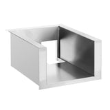 American Made Grills ALTSB2 and ALTSS side burner liner — side view