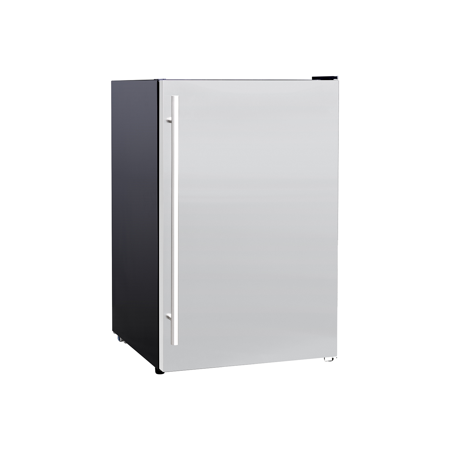 American Made Grills 22-inch stainless steel built-in outdoor refrigerator with solid door
