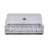 RCS Cutlass Pro 38" Built-In Grill showcasing powerful stainless steel burners and sleek design for ultimate outdoor cooking.