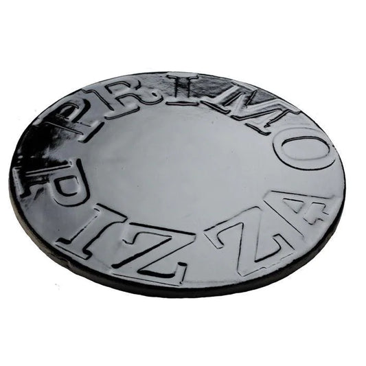 Primo 13-inch glazed ceramic pizza and baking stone for Oval X-Large, Large, Junior and Round grills
