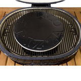 Primo 16-inch glazed ceramic pizza and baking stone for Oval X-Large, Large and Round ceramic grills