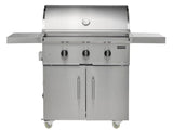 Coyote C-Series 34" Freestanding Cart Grill C3C34+C3C34CT