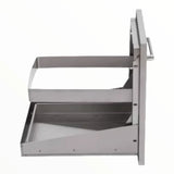 Bonfire Trash Can 16.5" x 22" with damping slides, perfect for easy access to trash buckets.