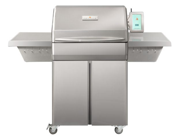 Memphis Pro 28" Freestanding Cart ITC3 Pellet Grill featuring IntelliBurn technology for superior grilling performance