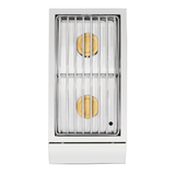 American Made Grills Muscle double side burner — overhead view