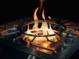 The sleek design of the American Made Grills Muscle Grill Power Burner, ideal for any outdoor kitchen setup.