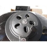 Top vent damper on the Primo Oval X-Large Jack Daniel's Edition ceramic charcoal grill, PGCXLHJ