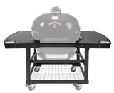 Primo Jack Daniel's Edition 2-piece island top for Oval X-Large ceramic grill, mounts on the Primo cart base