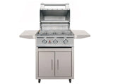 TrueFlame E Series 25" 3 Burner Freestanding Cart Grill (TFE25+CART-TF-25DC)
