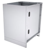 Sunstone 36" Double Door Base Cabinet designed for easy pin-lock installation and featuring adjustable legs.