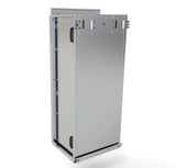 Sunstone 18" Left or Right Swing Door Cabinet showcasing its stainless steel design and spacious interior.