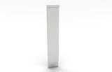 Sunstone 6" Spacer Panel for Cabinet Front - high-quality 304 stainless steel construction with a brushed finish, ideal for creating extra space between cabinets.
